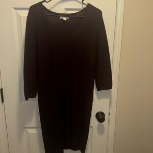 New York Company Purple Sweater dress very good condition
